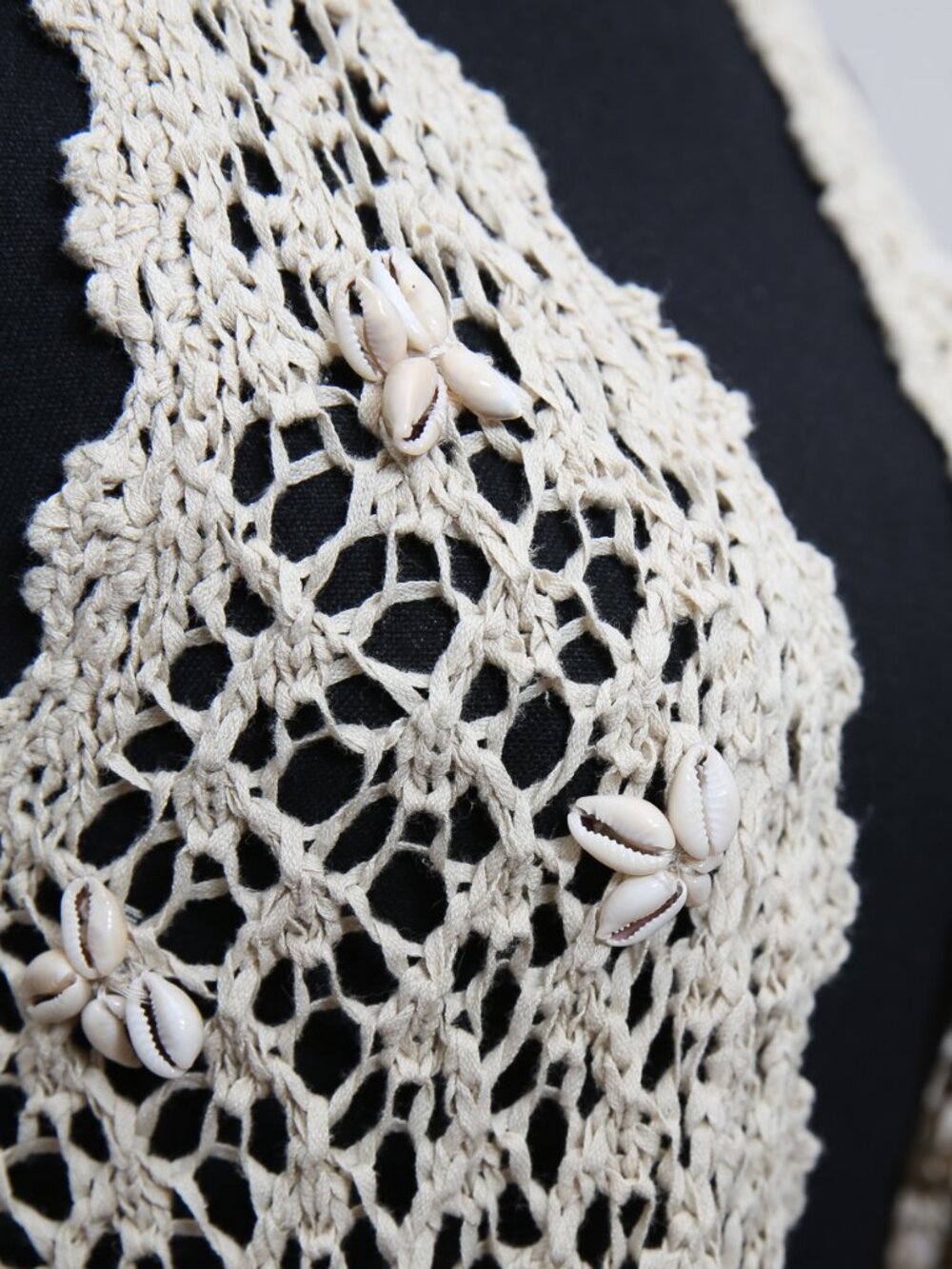 Ralph Lauren DENIM & SUPPLY Cowrie Shell Crochet Vest - Picture 10 of 14